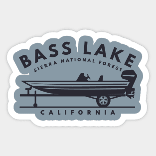 BASS LAKE SIERRA NATIONAL FOREST Sticker